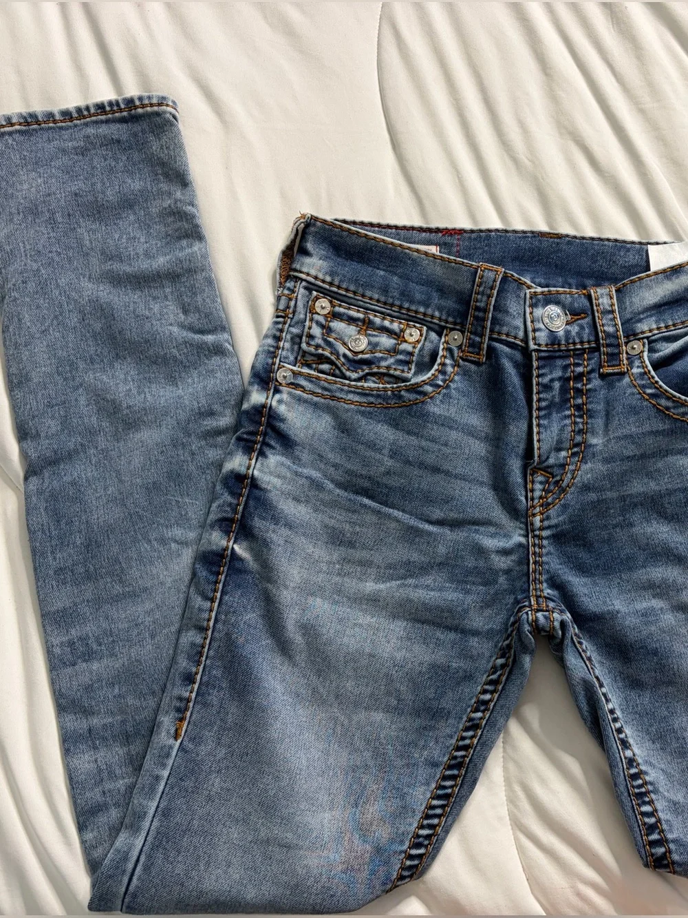 True Religion light wash